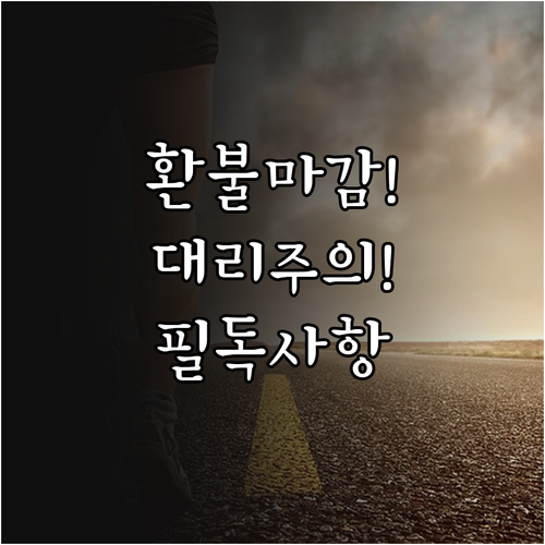 서울 봄꽃 레이스 2월 27일 환불 ..