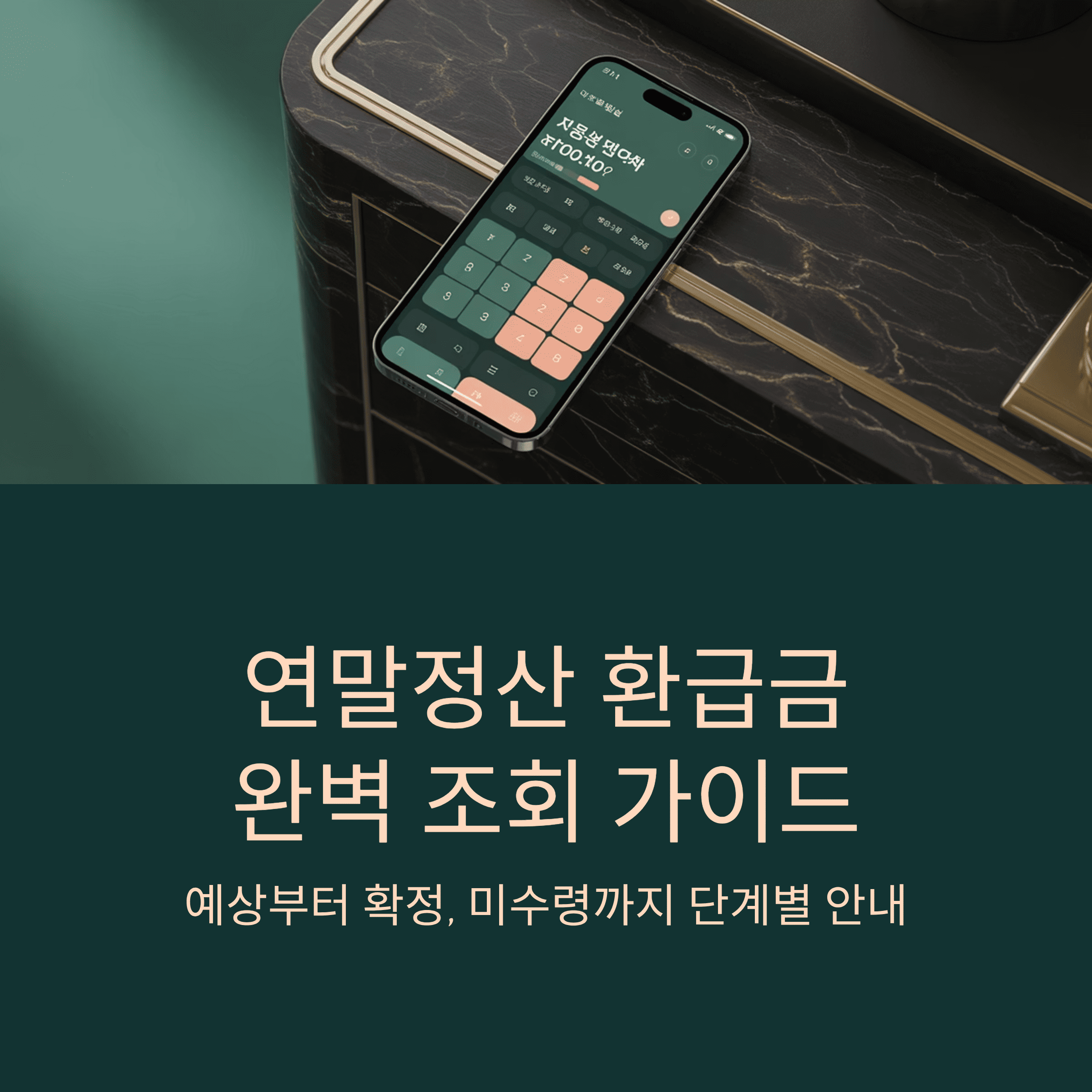 연말정산 환급금 조회 홈택스 손택스로 끝내는 실전 가이드