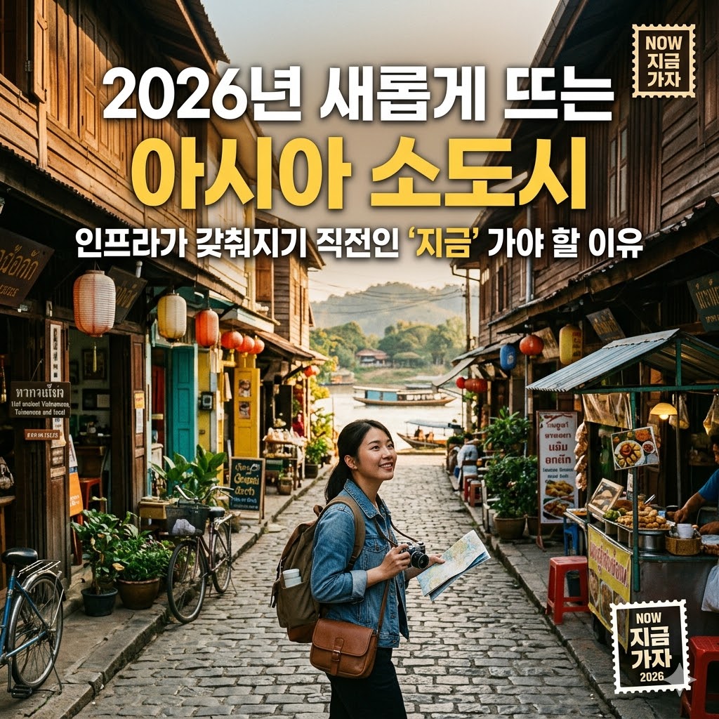 2026년 새롭게 뜨는 아시아 소도시