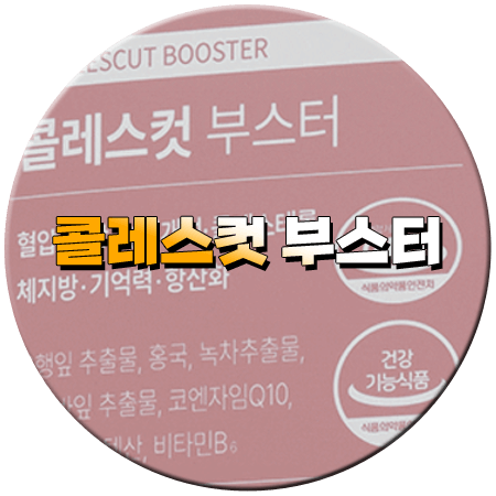 콜레스컷 부스터 효능 성분 섭취방법 부작용 후기