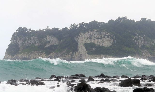 힌남노, 제주도