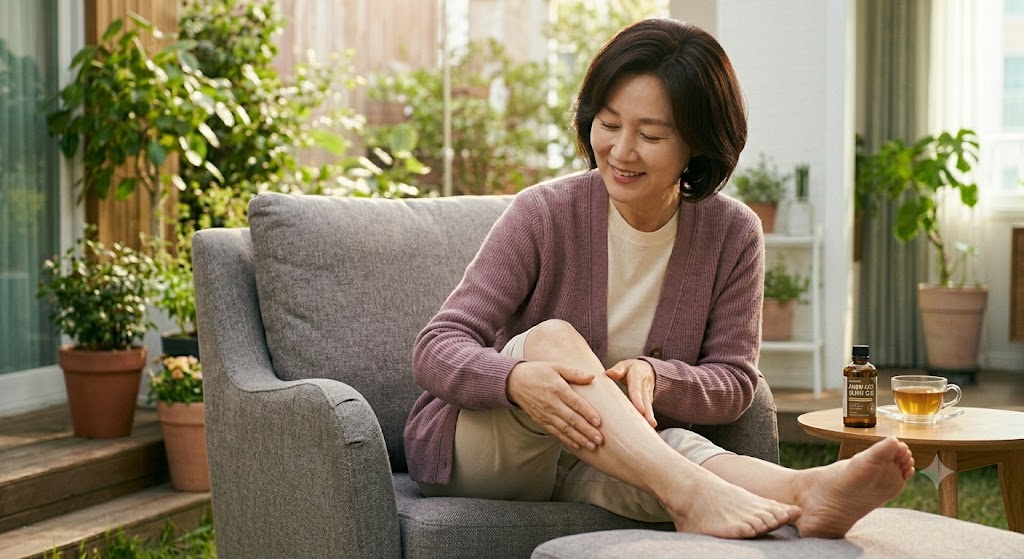운동 전 후,서혜부와 다리 림프절을 자극하는 셀프 마사지 방법
