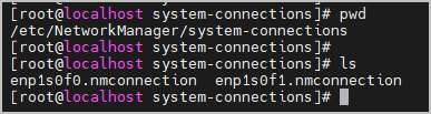 system-connections 편집하기