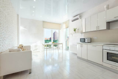 에어컨이 설치 된 주방