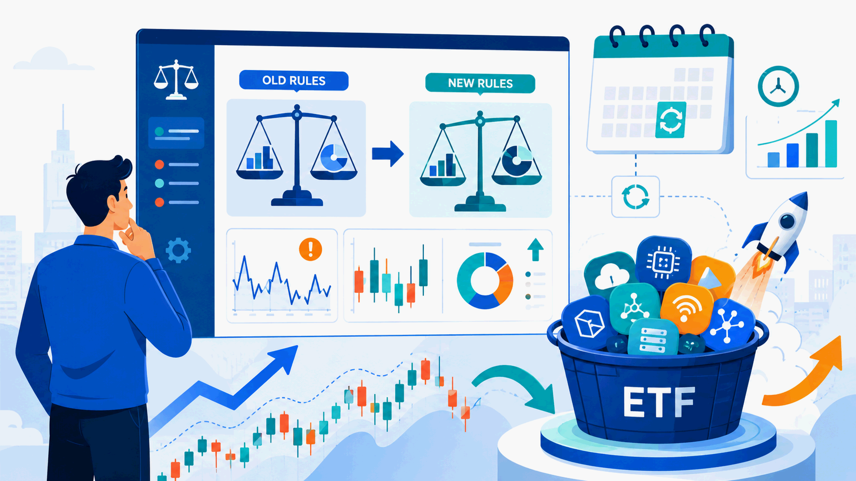 나스닥 ETF 룰 변경, QQQ 적립식 투자자가 지금 확인해야 할 지수의 새 시간표