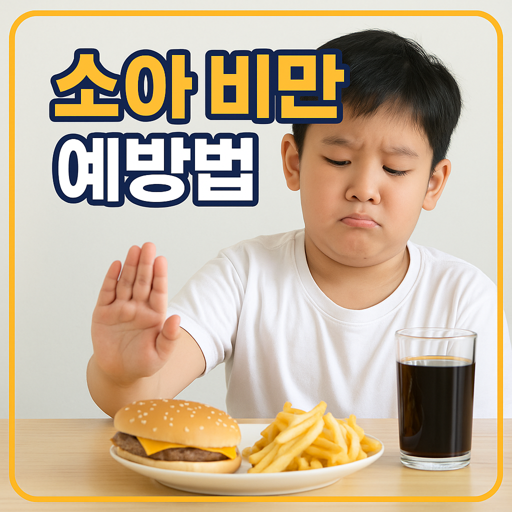 소아 비만 예방법