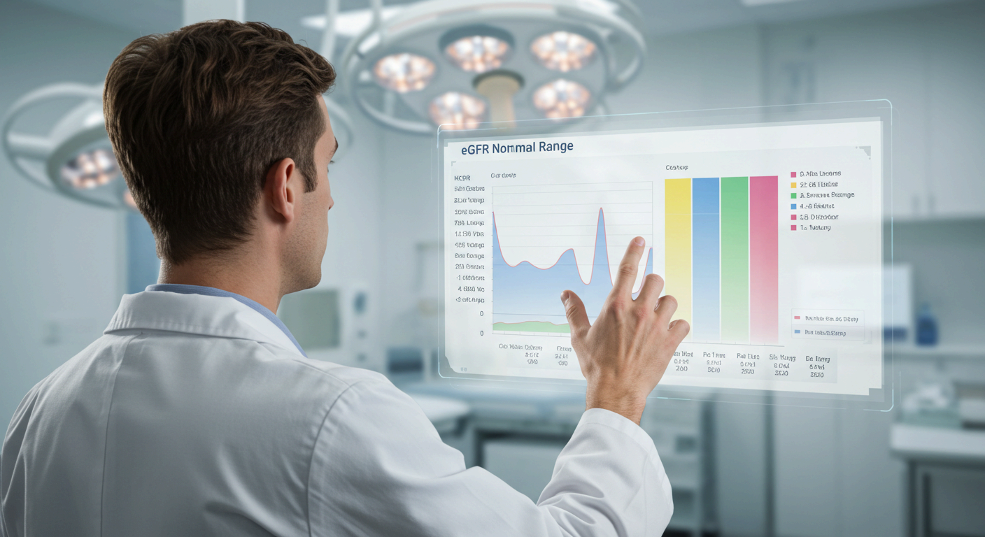eGFR 정상수치&amp;#44; 60~89는 경도 저하 단계