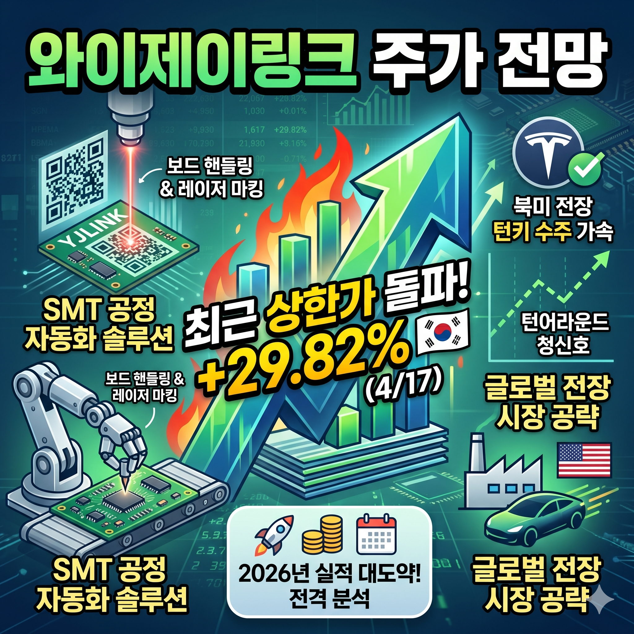 와이제이링크 주가 전망