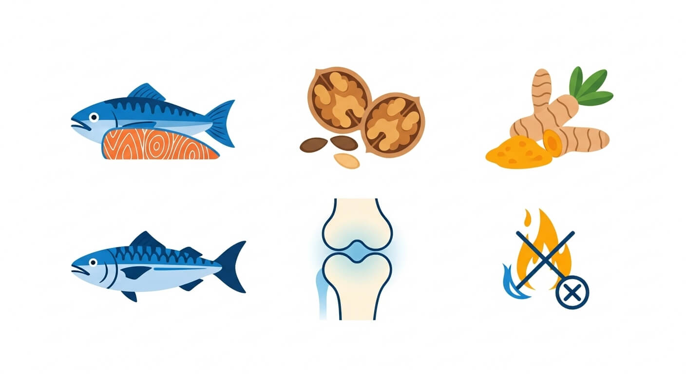 관절 건강을 위한 항염 식품으로 전신 면역 지원하기