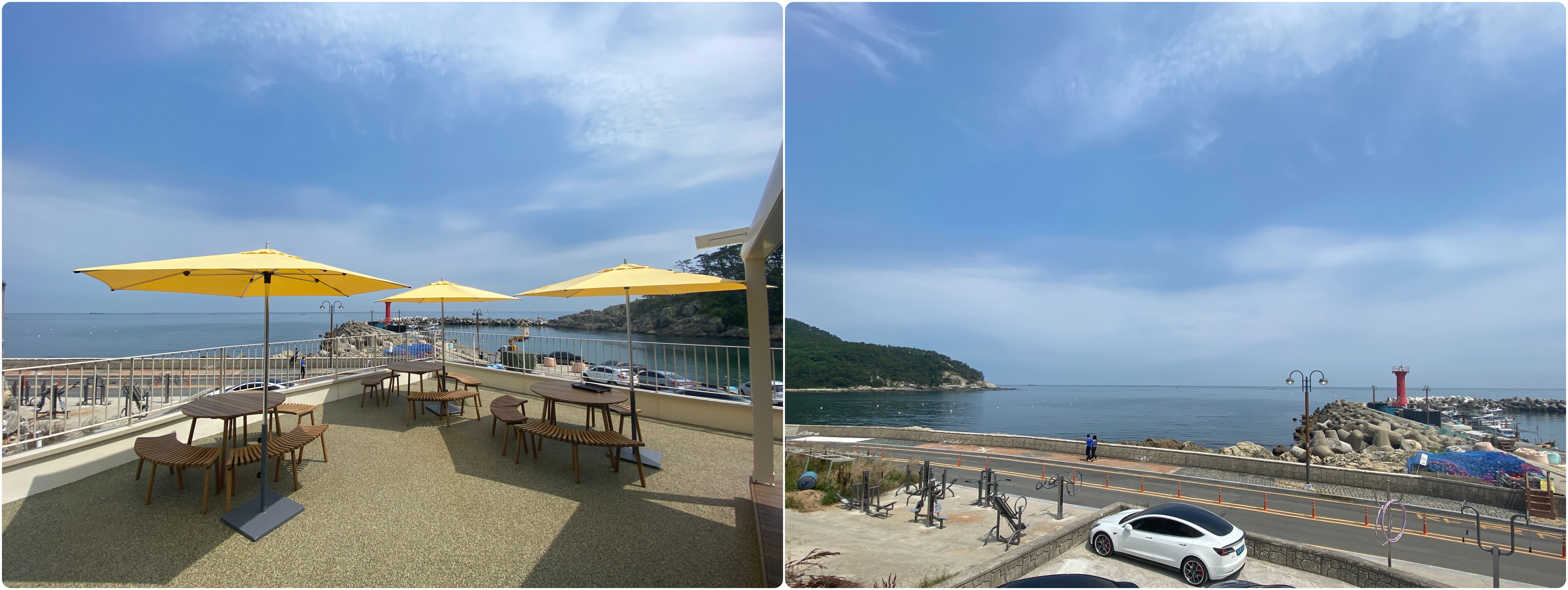 공극샌드커피-야외테라스