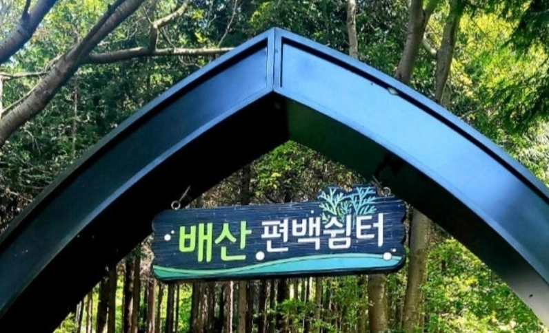 배산의 편백 쉼터 사진