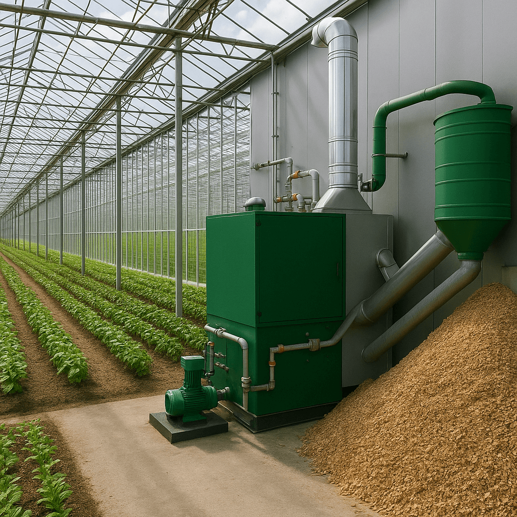 온실 보조에너지 바이오매스 기술