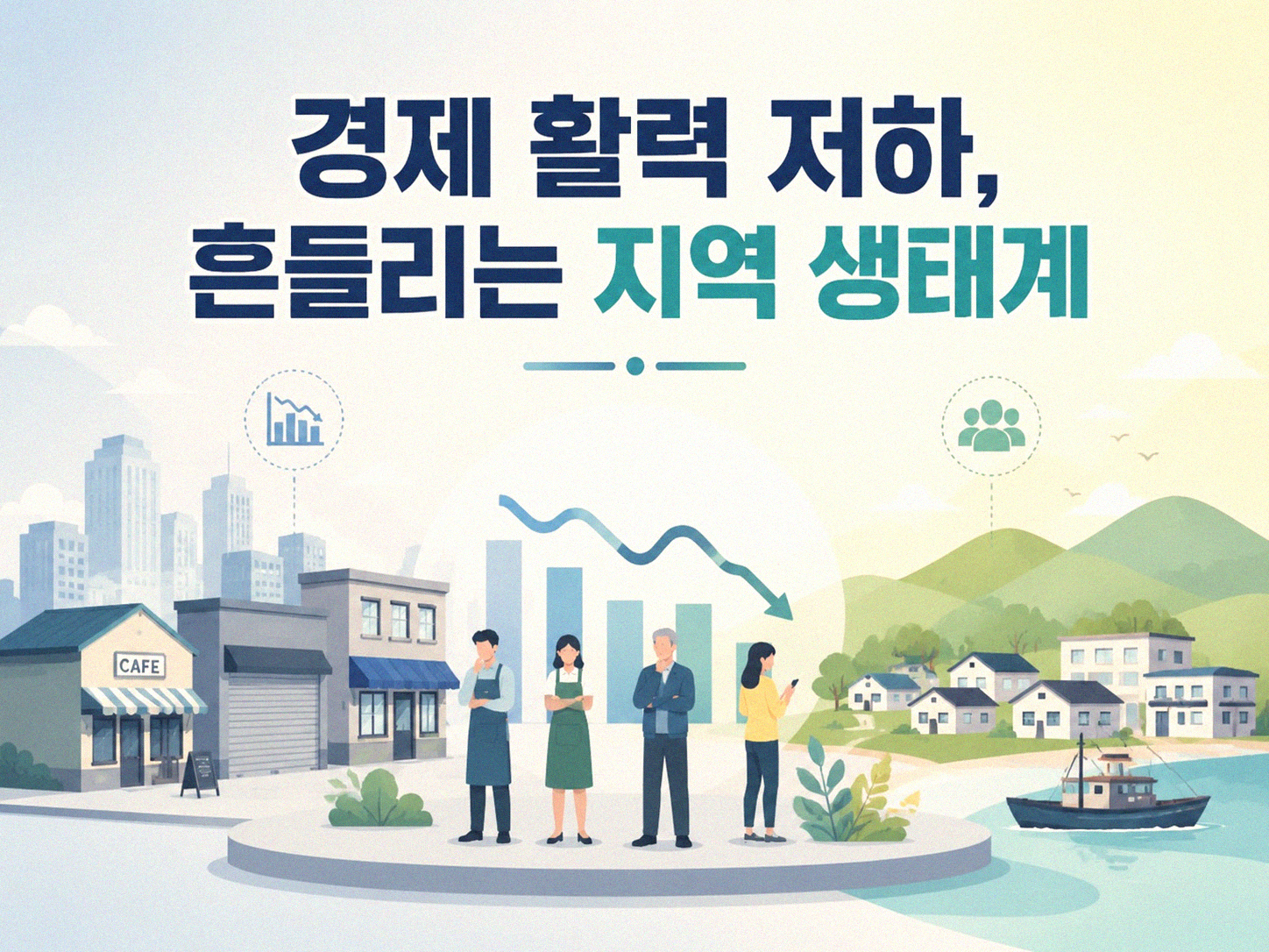 지방 소멸, 왜 단순히 사람 수만 줄어드는 게 아닐까