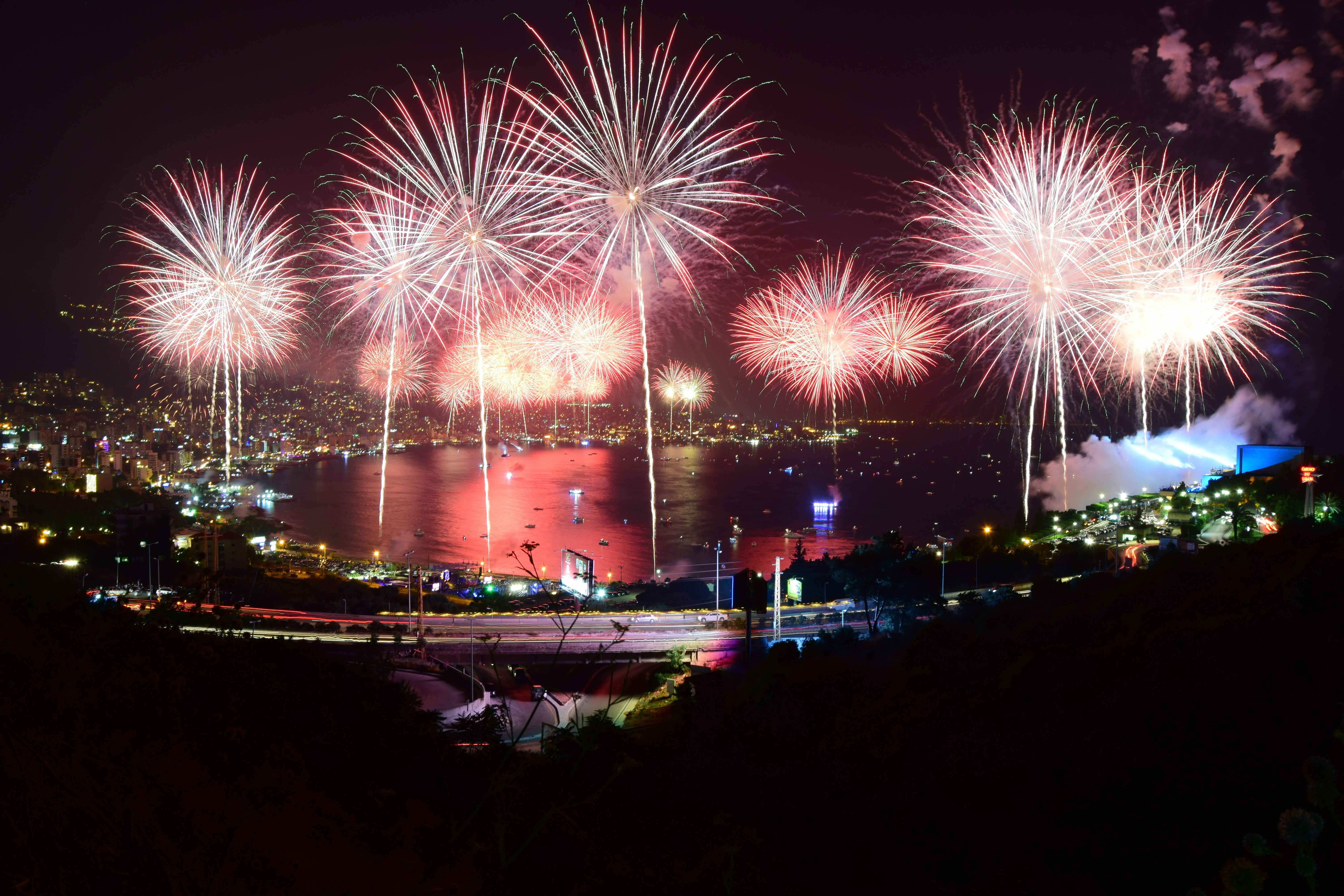 서울세계불꽃축제 일정과 여의도 한강공원 일대 지도 관련 사진