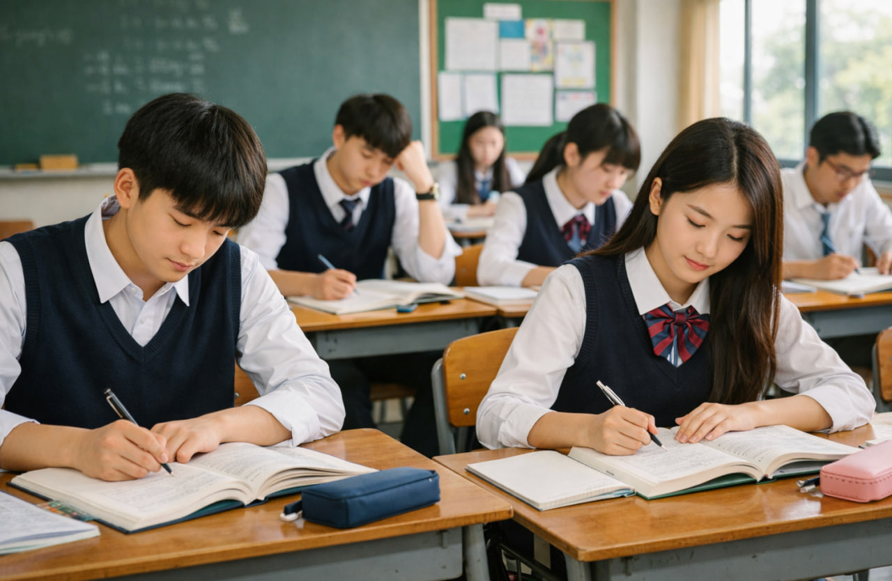 고등학생 교육 관련 이미지