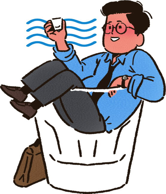술에 취한 사람