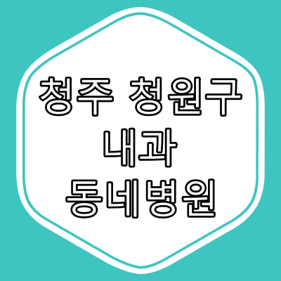 청주시 청원구 내과 전문의 진료 동네 병원
