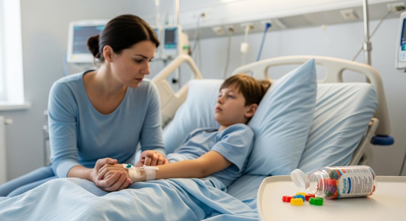 어린이비타민 과다복용