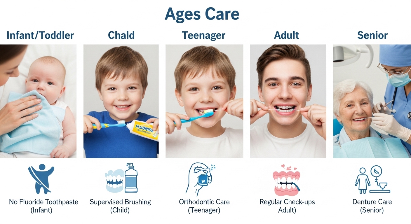 연령별 치아 건강 관리