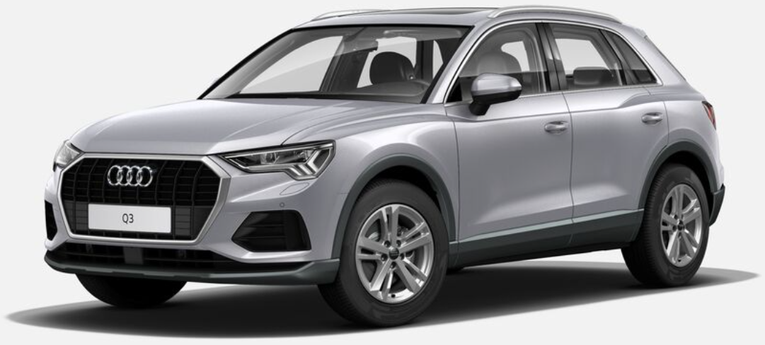 아우디 Q3 색상코드 - Florett Silver Metallic ( 색상코드 :  LZ7G)