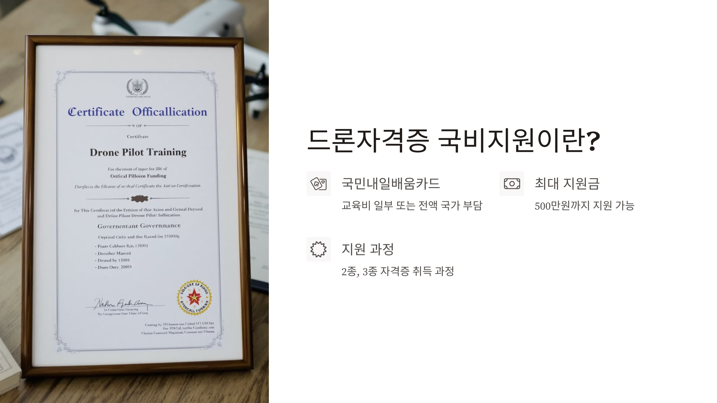드론자격증 국비지원이란
?