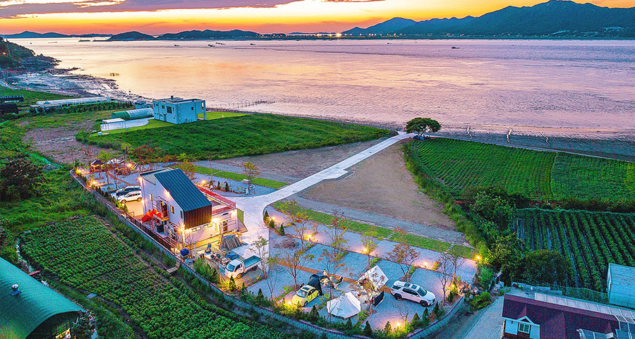 인천 바다다 캠핑장 소개