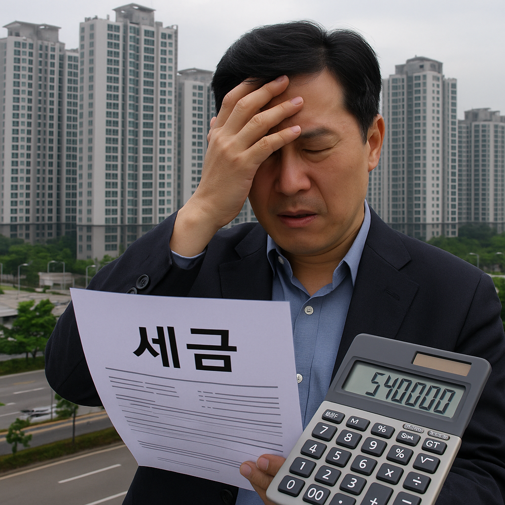 1주택자도 무거운 세금 폭탄 관련 사진