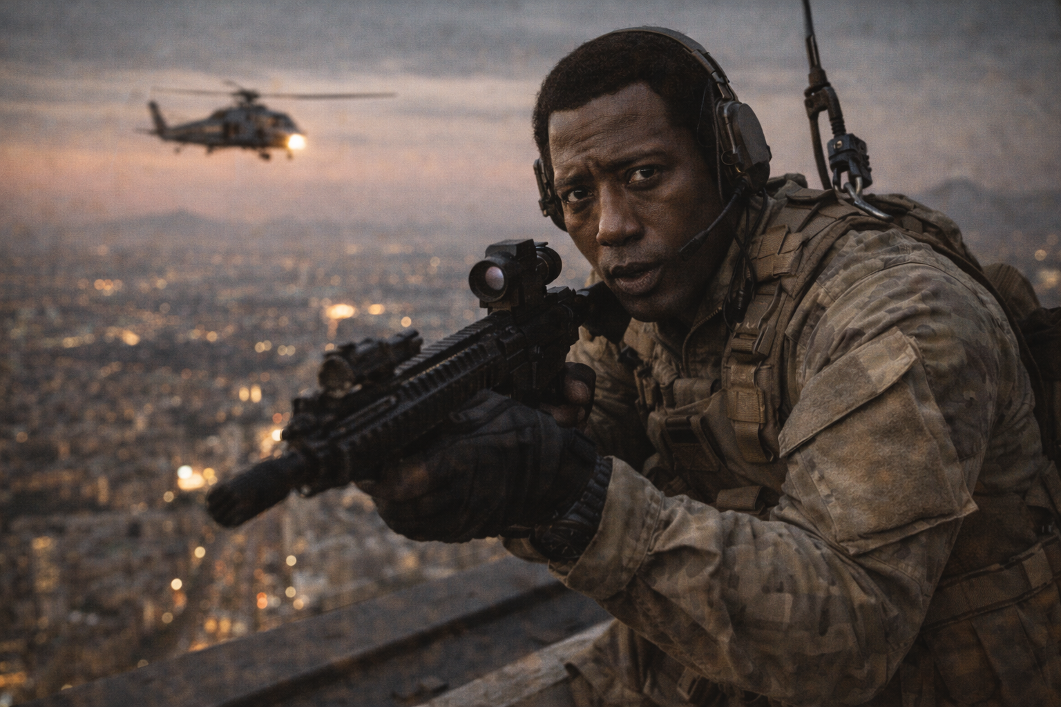 고공침투 영화 관련 사진