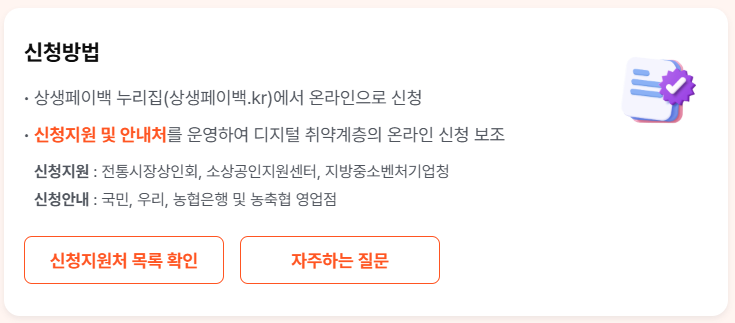 상생페이백 신청방법 홈페이지 2025정부지원