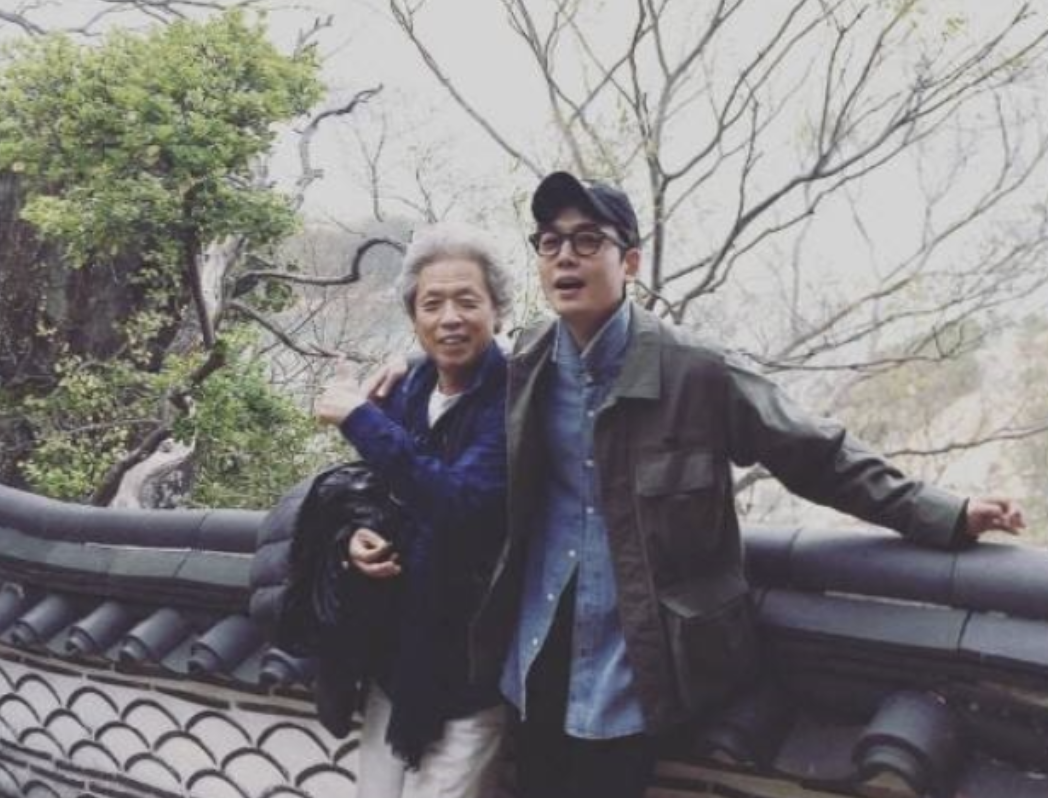 정경호 아버지 정을영 PD 함께한 사진
