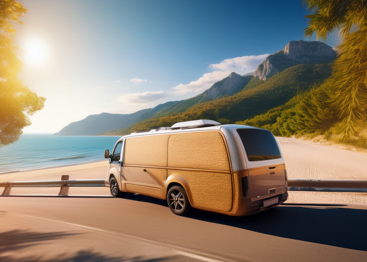 캠핑을 가서 차박을 해도 매우 공간과 효율성이 좋은 시어서커 이불