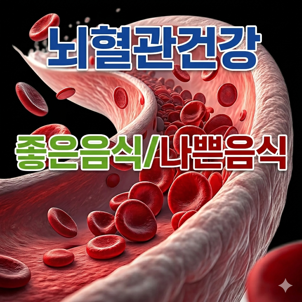 뇌혈관 건강, 뇌경색 예방을 위한 최고의 음식 vs 최악의 음식 정리