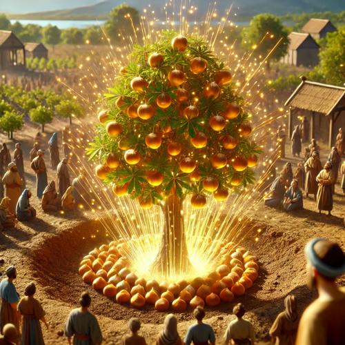 황금빛 밤나무의 탄생