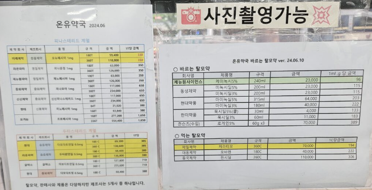 코코이비인후과 탈모약 처방 실제 후기