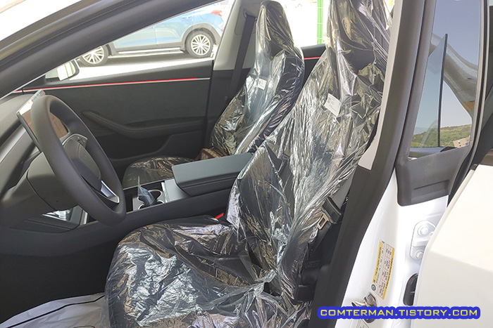 테슬라 모델3 하이랜드 출고 비닐