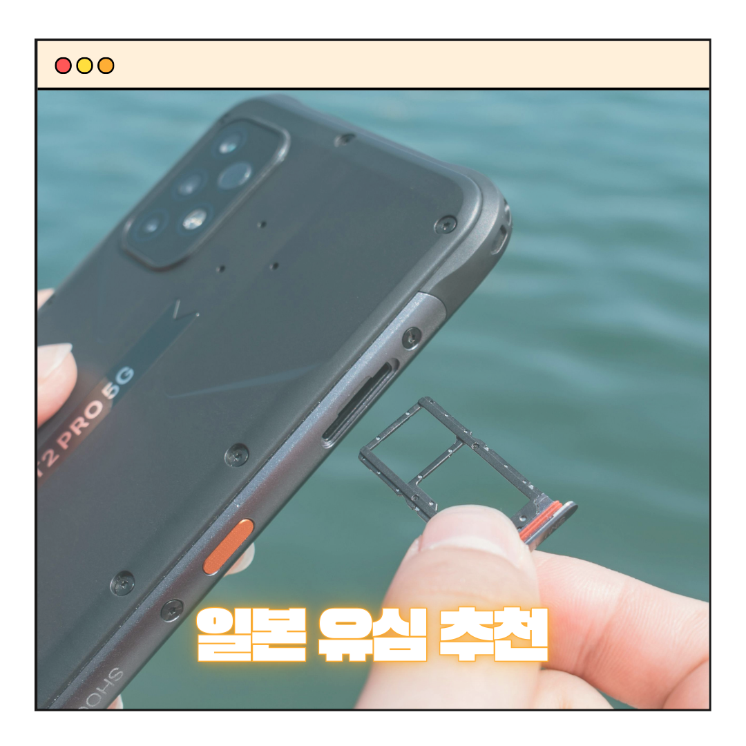 일본여행 유심구입 방법 - 유심(USIM) 이심(eSIM)비교