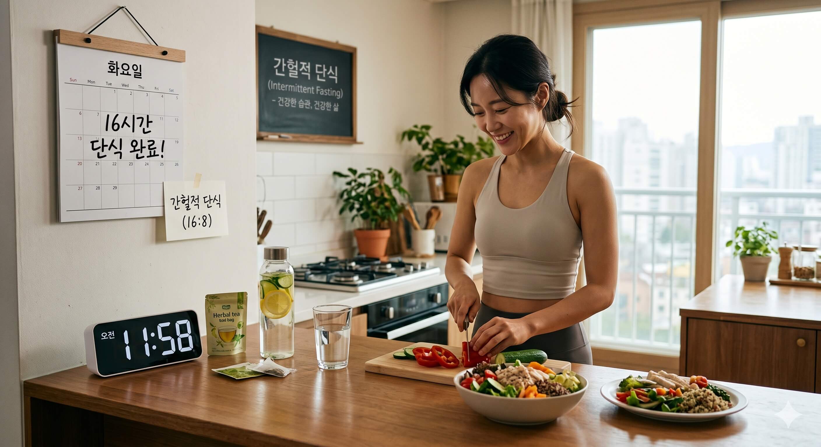 효과적인 간헐적 단식