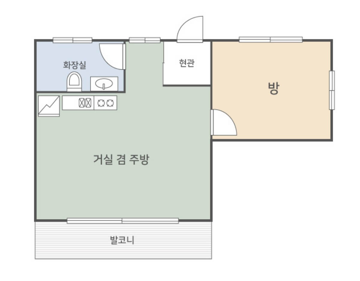 휴양관7인실평면도