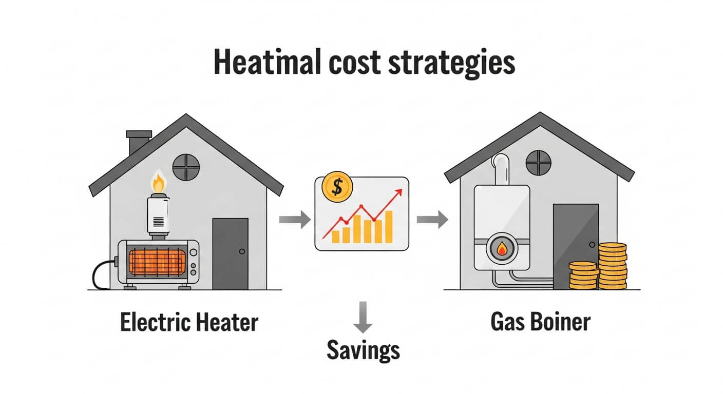 실제 비용 비교와 난방 전략