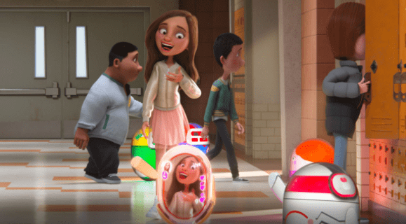 고장난-론-학교-여학생