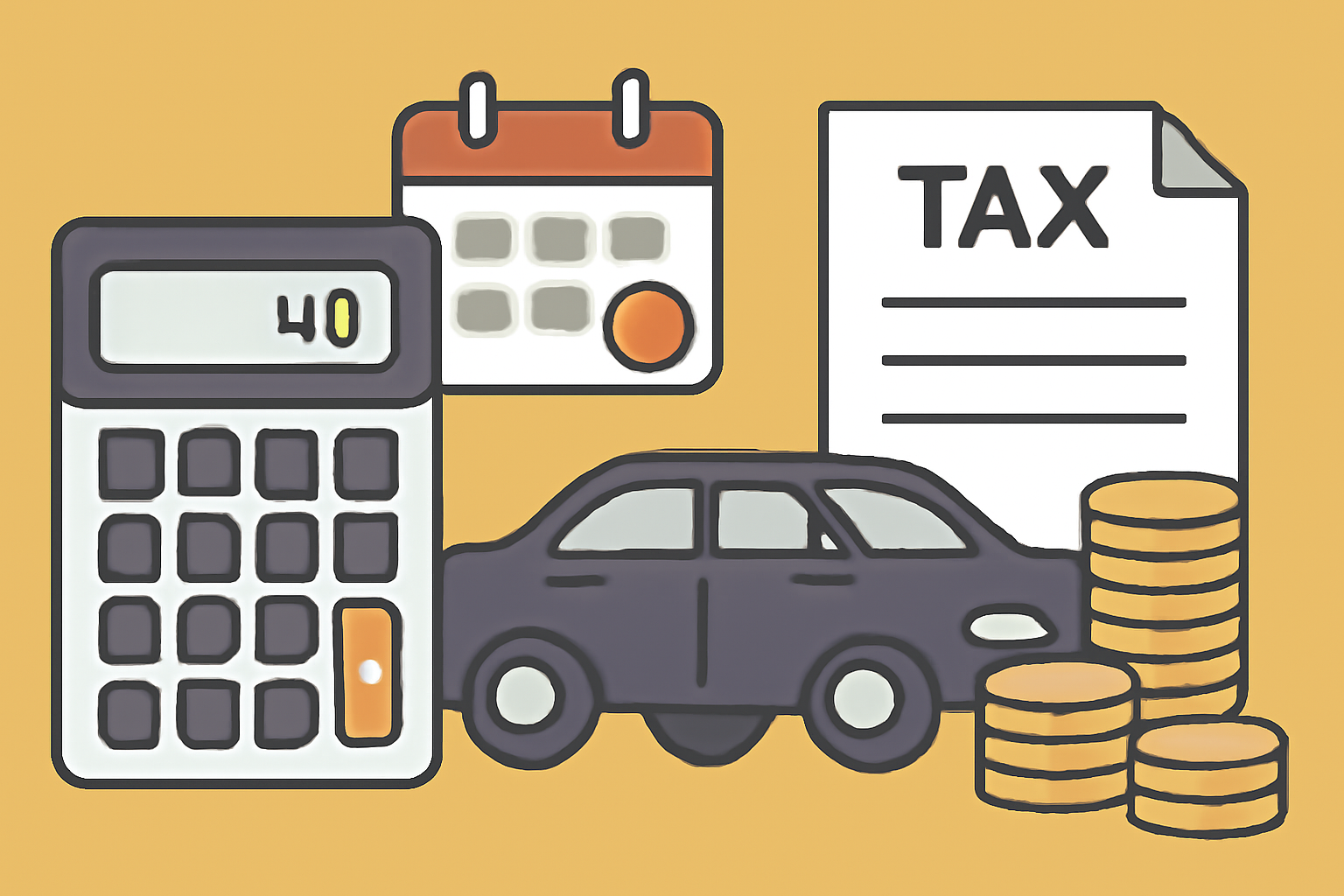 자동차세 납부 조회방법 총정리｜계산기 사용법부터 차종별 세금까지 한눈에 관련 사진