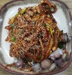 산낙지볶음