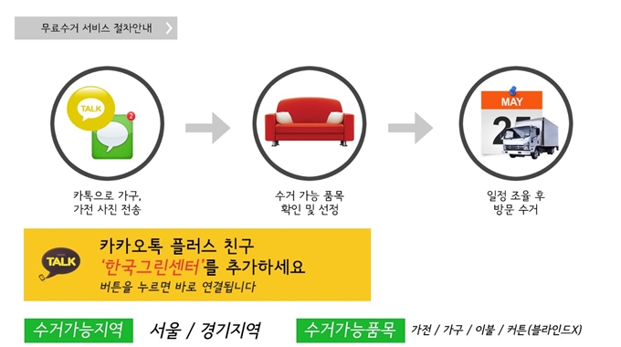 남양주시 폐가구 무상 방문수거 업체 이용절차