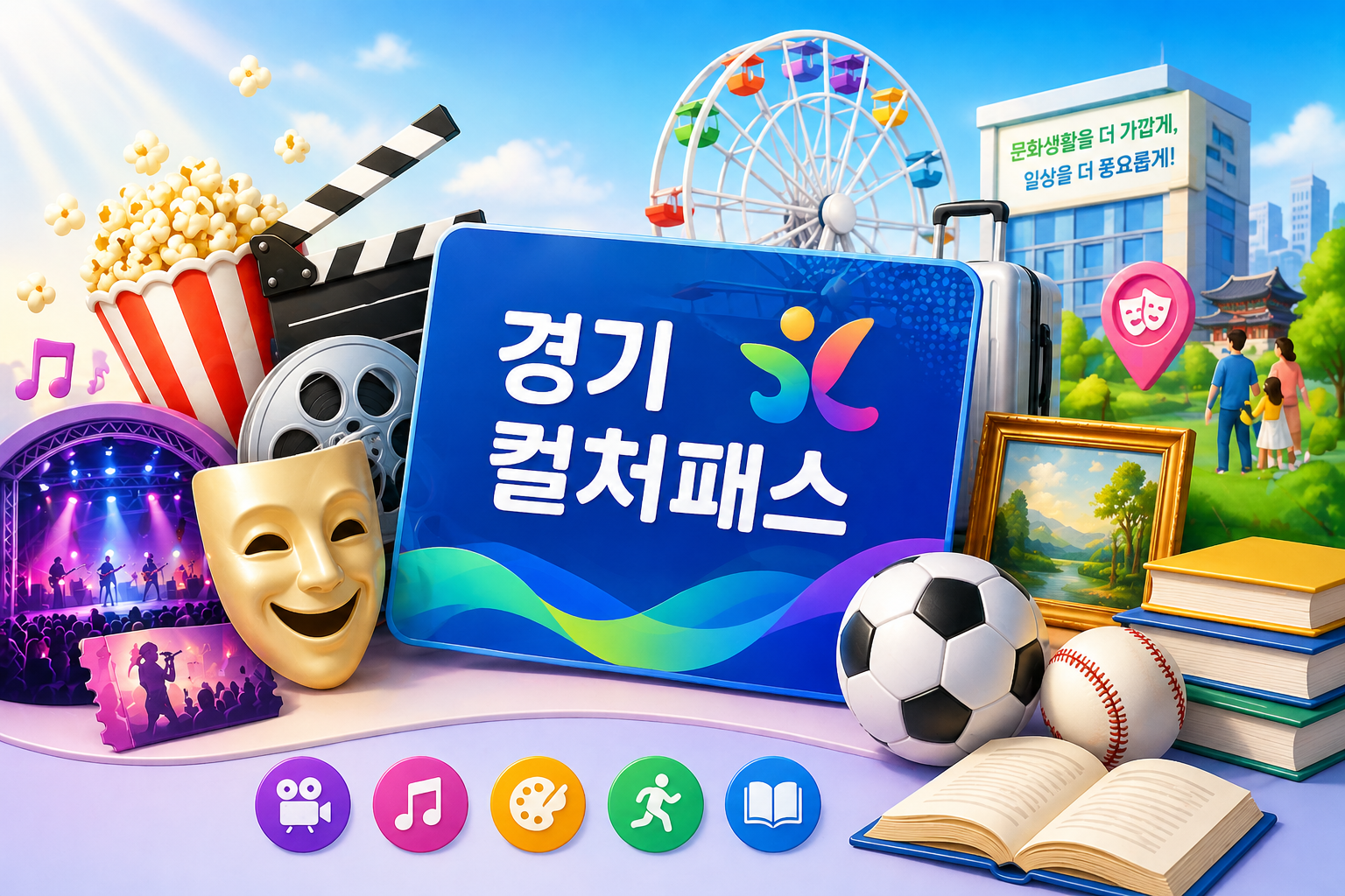 경기 컬처패스 신청방법 총정리｜6만원 혜택부터 사용처&middot;꿀팁까지 한번에! 관련 사진