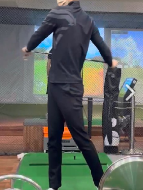 골프 맨몸 스트레칭