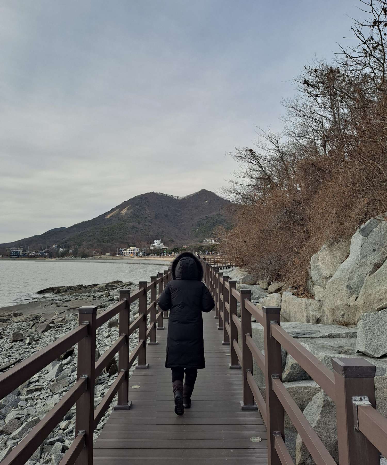 돌아가는길 인증샷