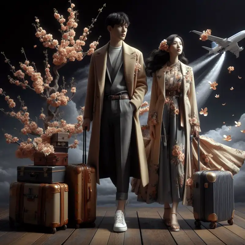 봄여행-가볼만한곳으로-국내여행하는-커플의-모습