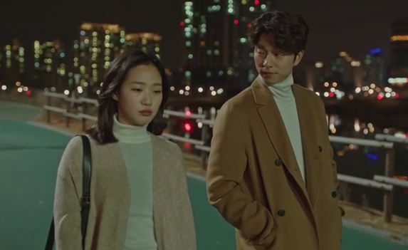 청라호수공원-도깨비-촬영장면-지은탁과-도깨비가-산책하고있다