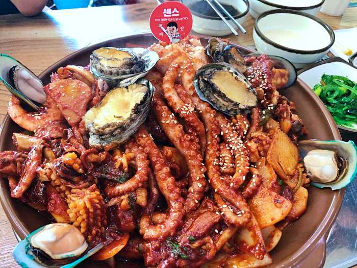 생생 정보마당 영종도 을왕리 왕갈비 해물 전골 맛집