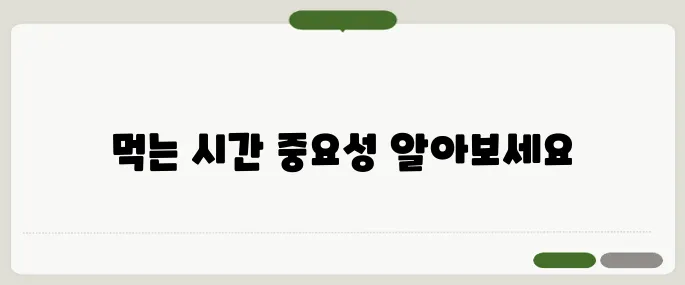 영양제 먹는시간 흡수율 2배 높이는 법